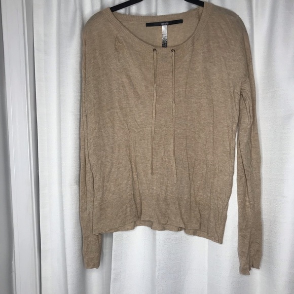 Kensie Sweaters - COPY - Kensie Oatmeal Creme Sweater
